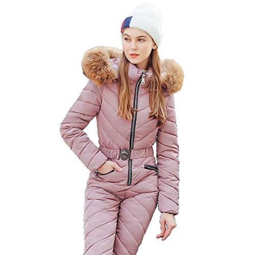 Mono de esquí de una Pieza para Mujer Chaqueta de Snowboard Transpirable  Conjuntos de pantalón de esquí Monos Trajes de Nieve al Aire Libre - Tienda  online para comprar material de esquí