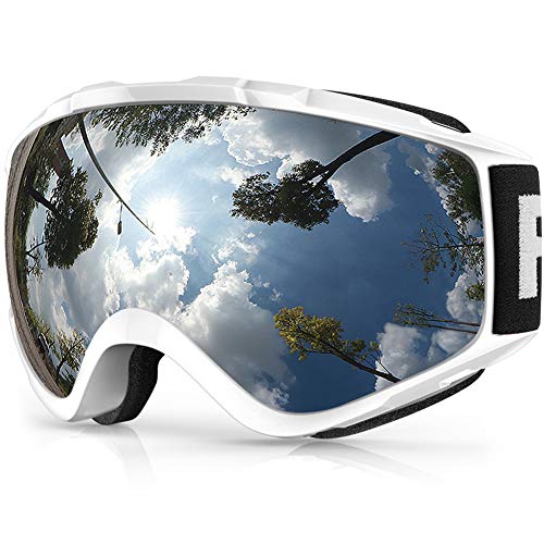 Gafas de esquí Findway OTG, gafas de nieve o snowboard para hombres,  mujeres y jóvenes, 100% protección UV
